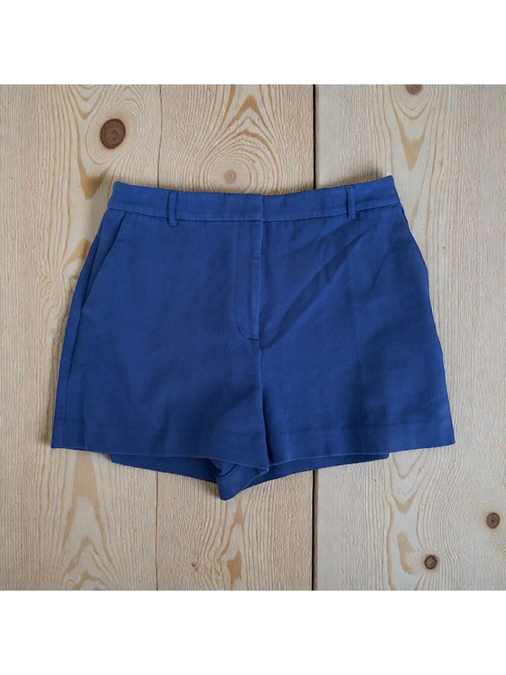 EXPRESS Women's Editor Blue Dress Shorts Size 12